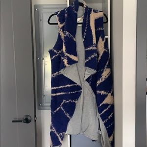 Anthropologie sweater.  Reversible. L, runs big.